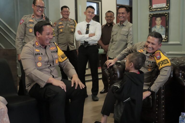 Kapolresta Malang Kota : Terima kasih adik-adik hebat atas kunjungannya